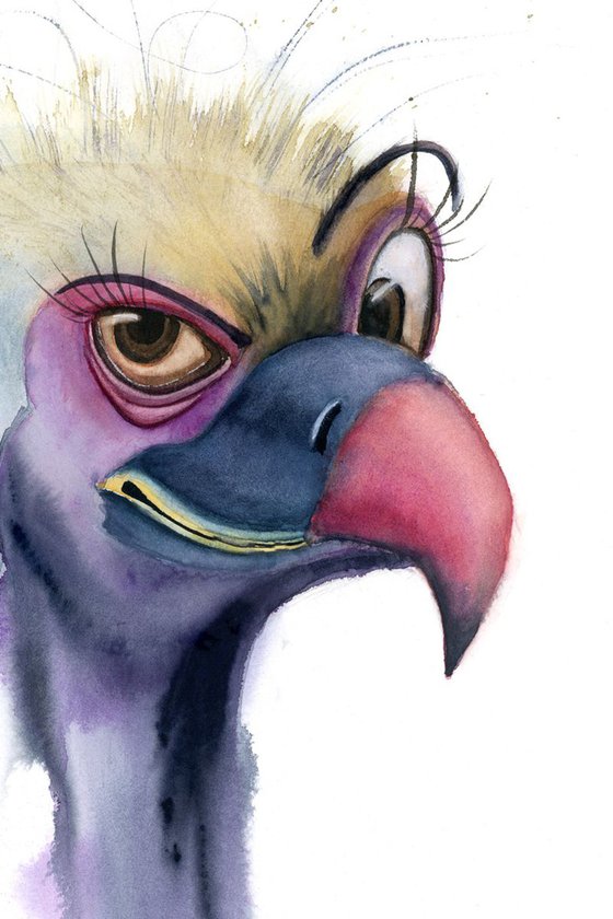 Whimsical Vulture