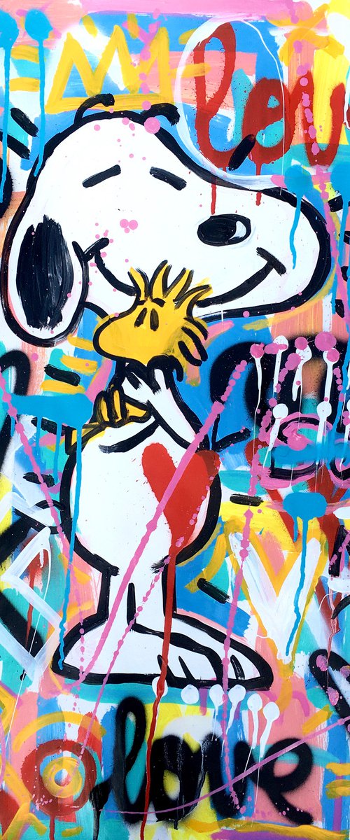 I Love you Snoopy! by Mercedes Lagunas