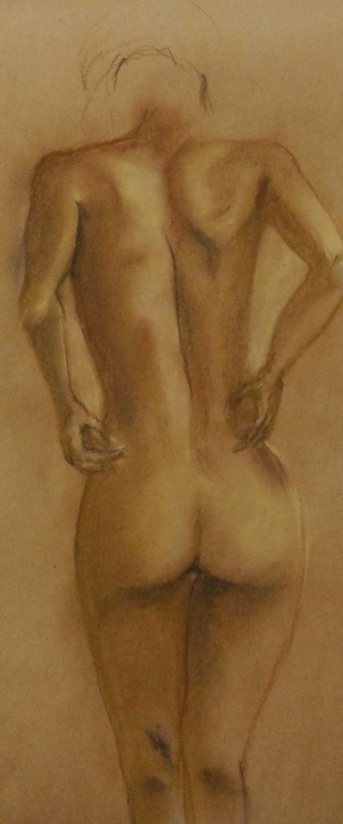 Nudes. Craft series. 04 by Gennadi Belousov
