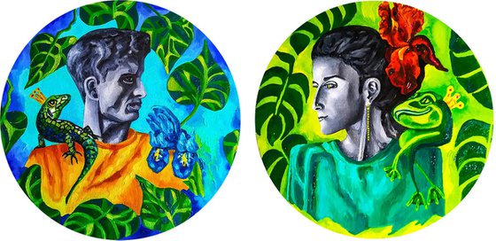 DIPTYCH - SECRET PRINCE AND PRINCESS