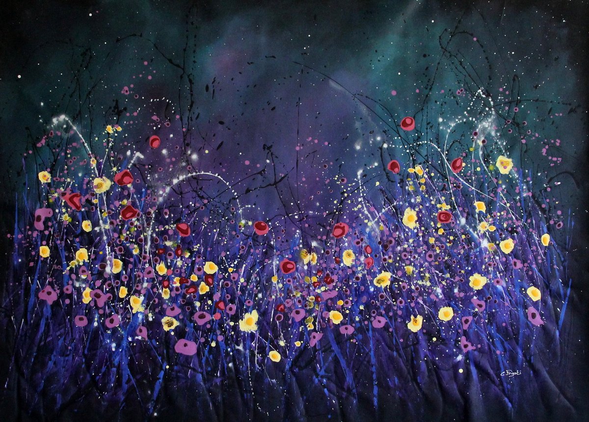 Luci Nella Notte By Cecilia Frigati, 67 X 49, Artwork For Sale On Artfinder