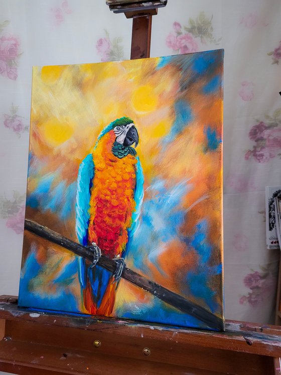 Happy Parrot