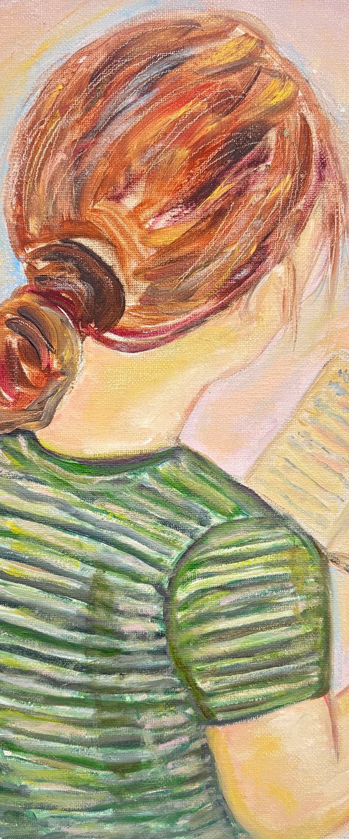 A Passionate Reader by Katia Ricci