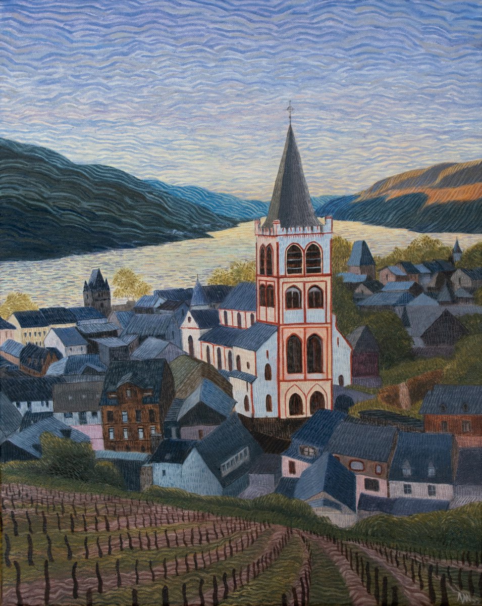 Early morning in Bacharach by Ayan Paul