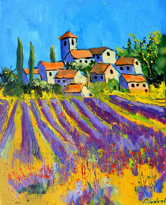 Golden noon in Provence