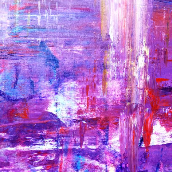 Crossing Over - abstract expressionism