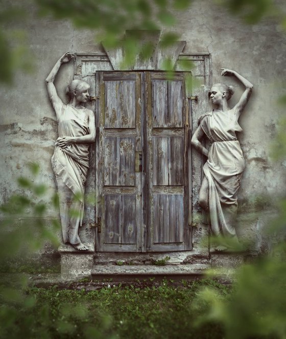 Fine Art Photography Print, Guards of Passage, Fantasy Giclee Print, Limited Edition of 10