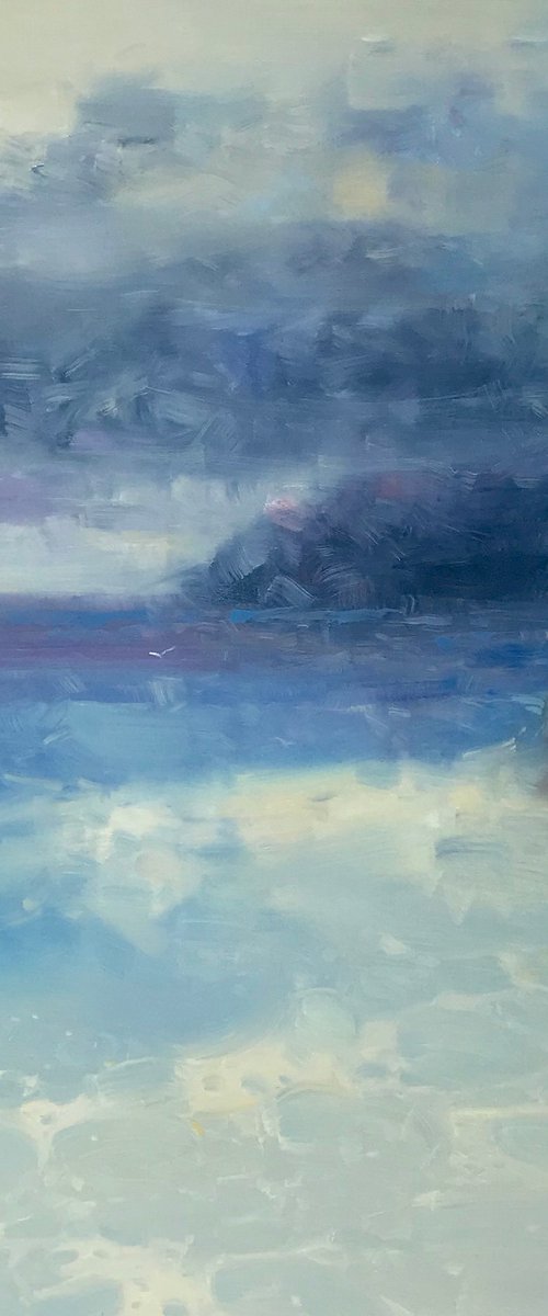Pacific Coast, Original oil painting, Handmade artwork, One of a kind by Vahe Yeremyan