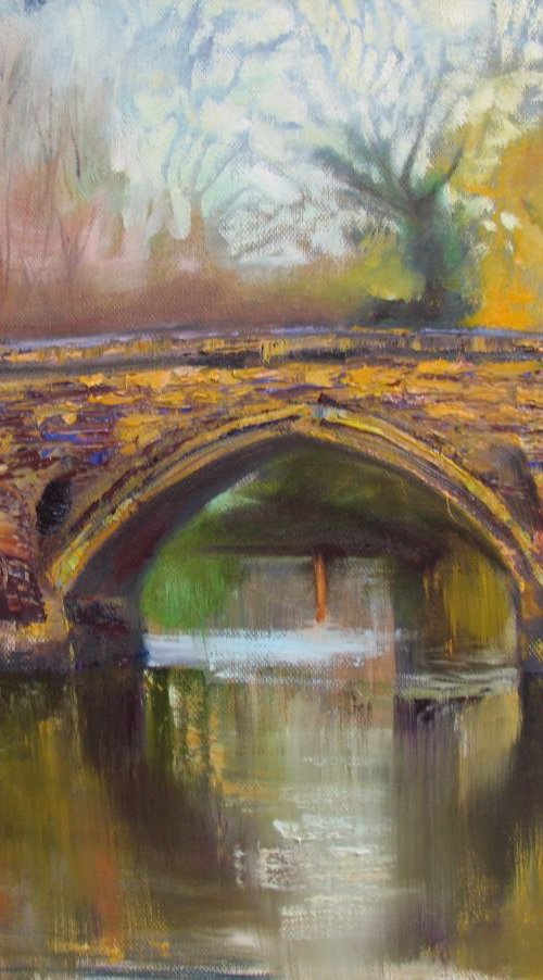 The Bridge in Hever Gardens by Irina Sergeyeva