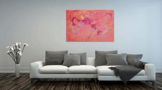 In my world   -  XXL abstract painting