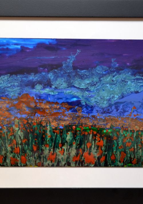 Under the dark blue clouds by Swapna Namboodiri