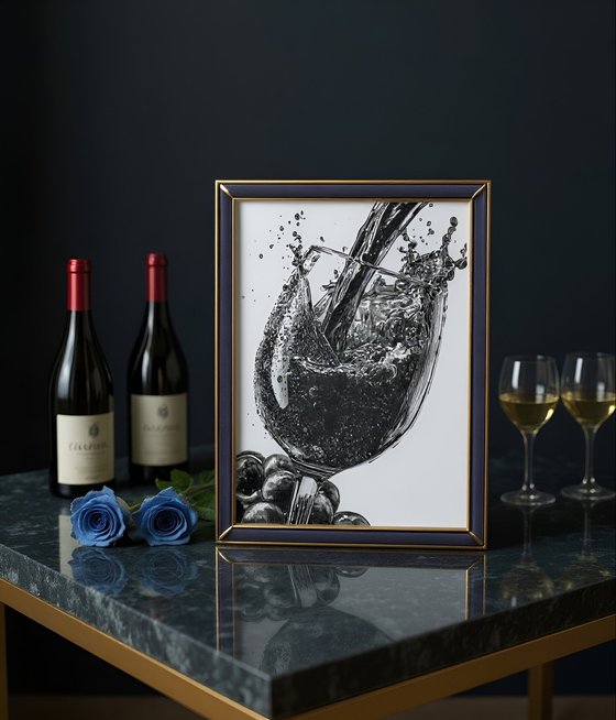 Red Wine Splash #2