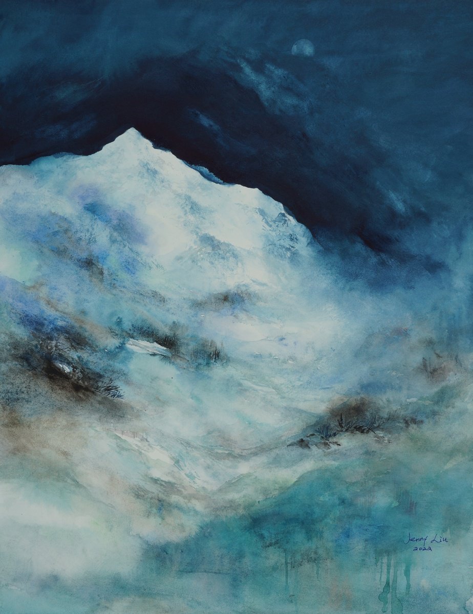 In Conversation with Glacier Mountains by Jenny Liu