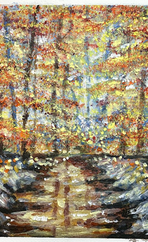 Autumn Forest by Misty Lady - M. Nierobisz