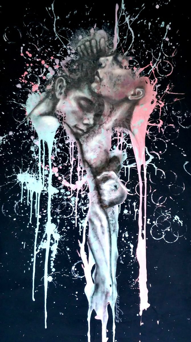 Expressive Oil Painting , My Sense By Elena Kraft, 33 X 57, Artwork For Sale On Artfinder
