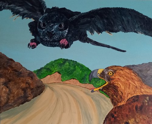 Eagle Owl by Corinne Hamer