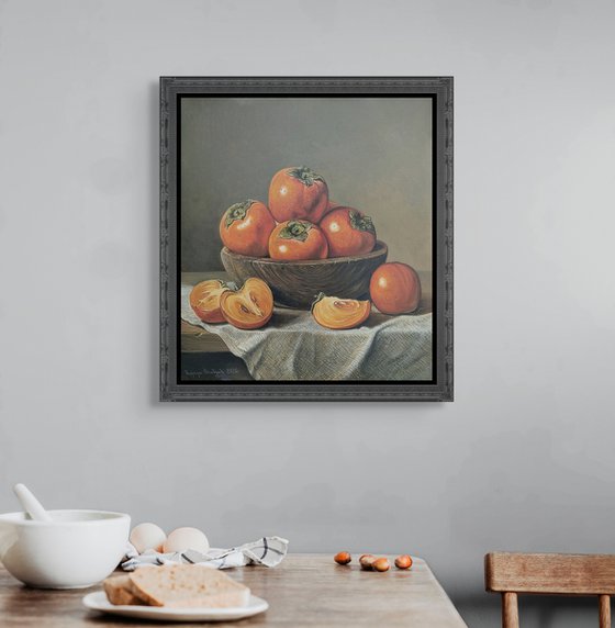 A Bowl of Persimmons