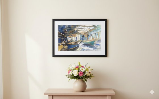 Inside the Boathouse