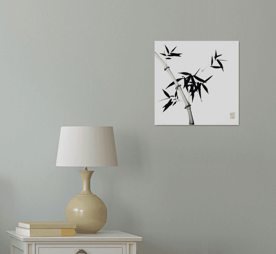 Bamboo branch