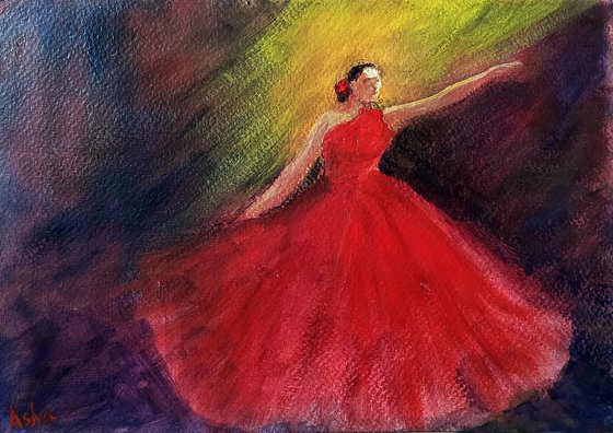 Spanish Flamenco dancer
