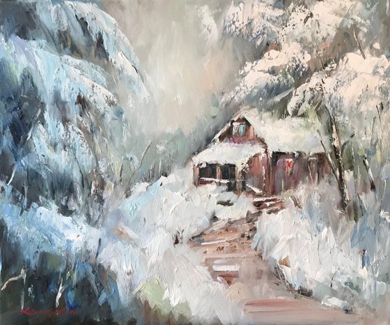 Snow scene