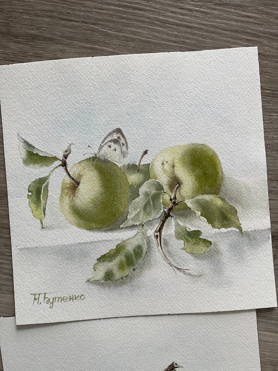 Apple Orchard Diptych