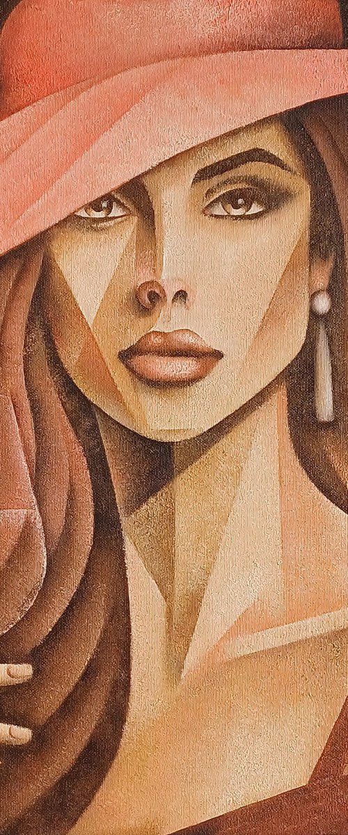 Lady With A Hat by Eugene Ivanov