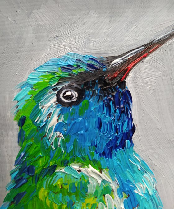 Bird - oil painting