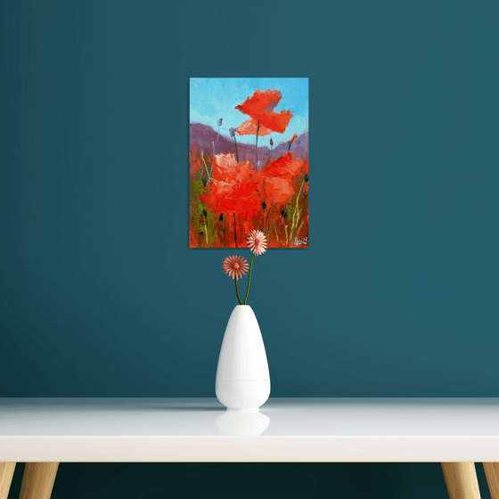 Coral Poppies 30Х21