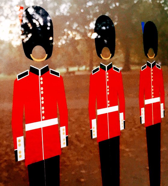 THE ROYAL GUARDS (LIMITED EDITION 1/20) 18" X 12"