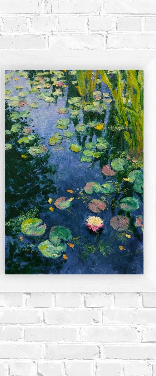 Etude #3. Water lilies by Ekaterina Orlova