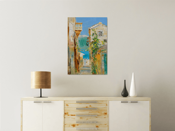 "Walk through the streets of Italy "