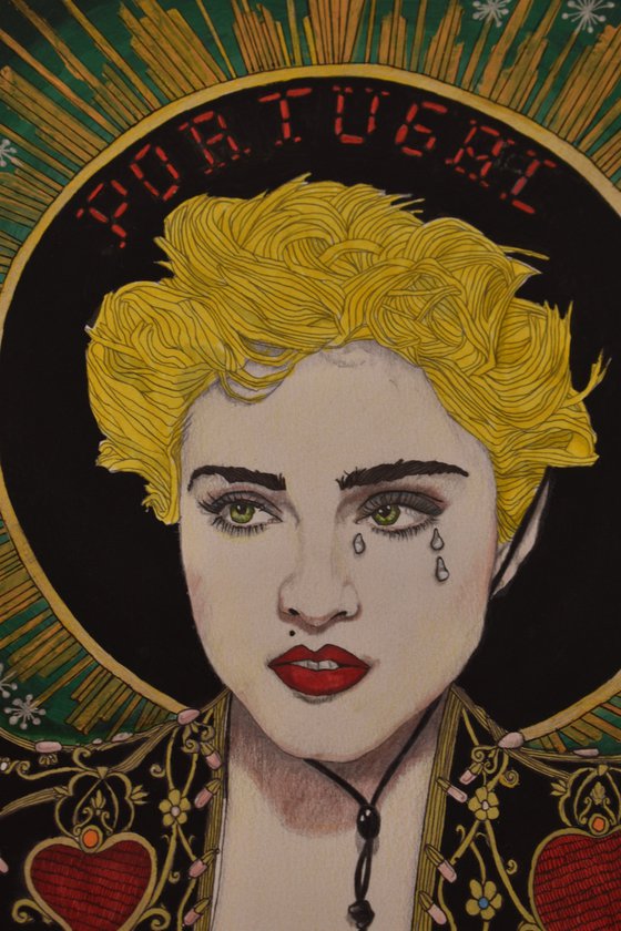 Portuguese Madonna Portrait