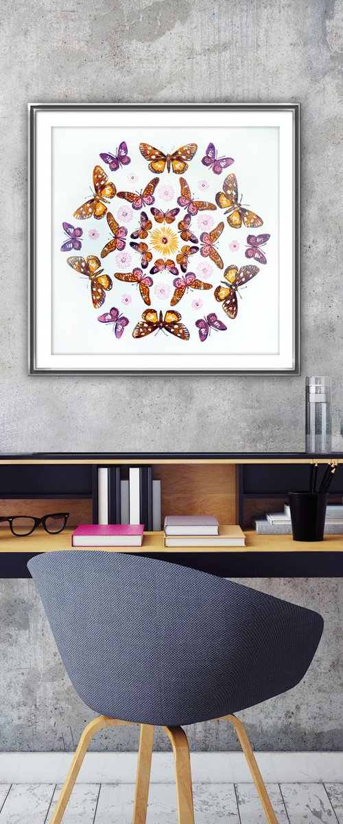 The butterfly effect #2 by Carolynne Coulson