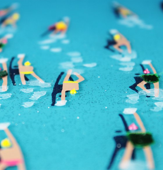 Swimmers 611 at Pantinkon Sea Food Flowers Market