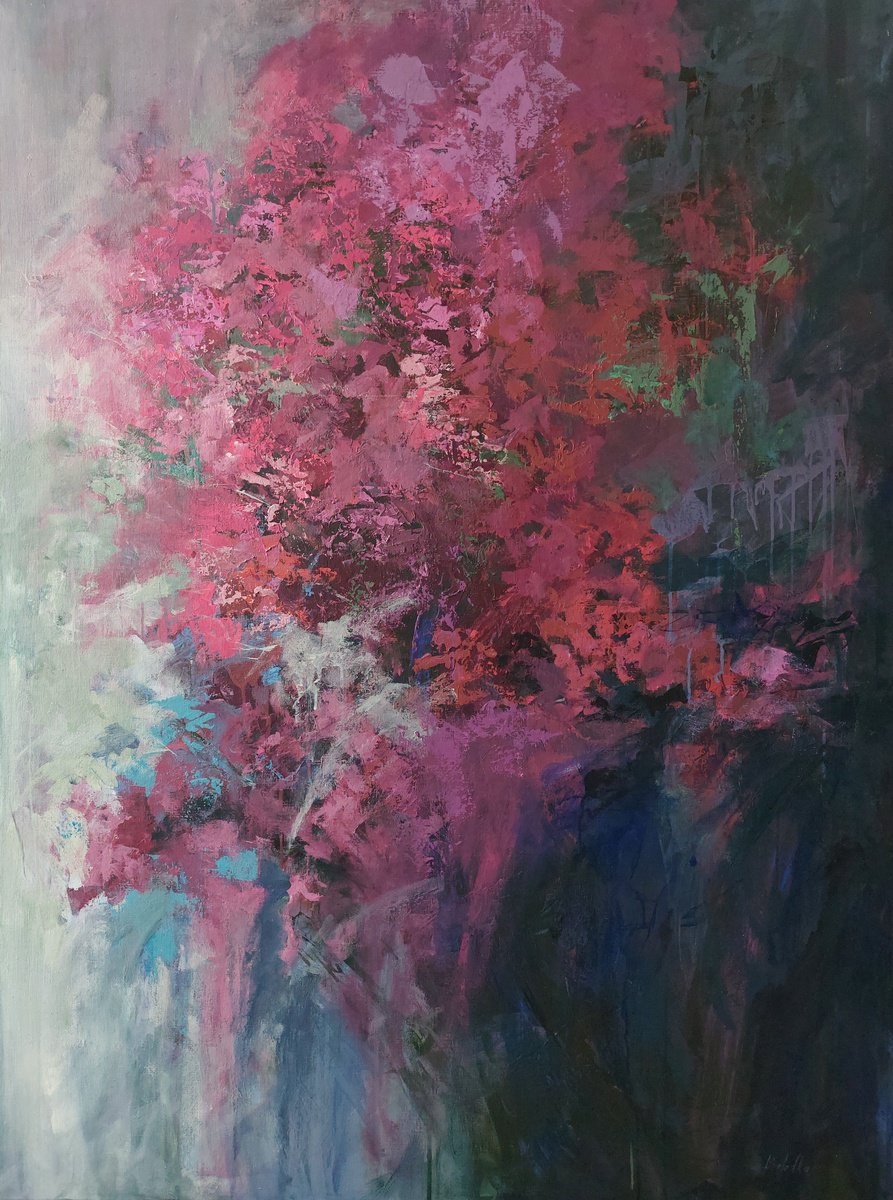  Hawthorn. Beauty Of The Rain By Katia Solodka, 47 X 63, Artwork For Sale On Artfinder