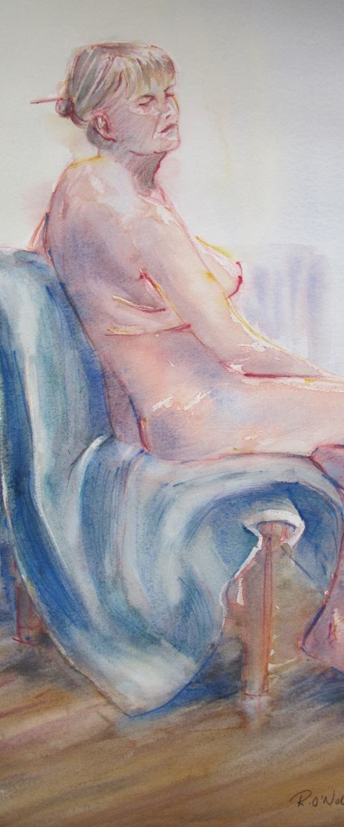 seated female nude by Rory O’Neill