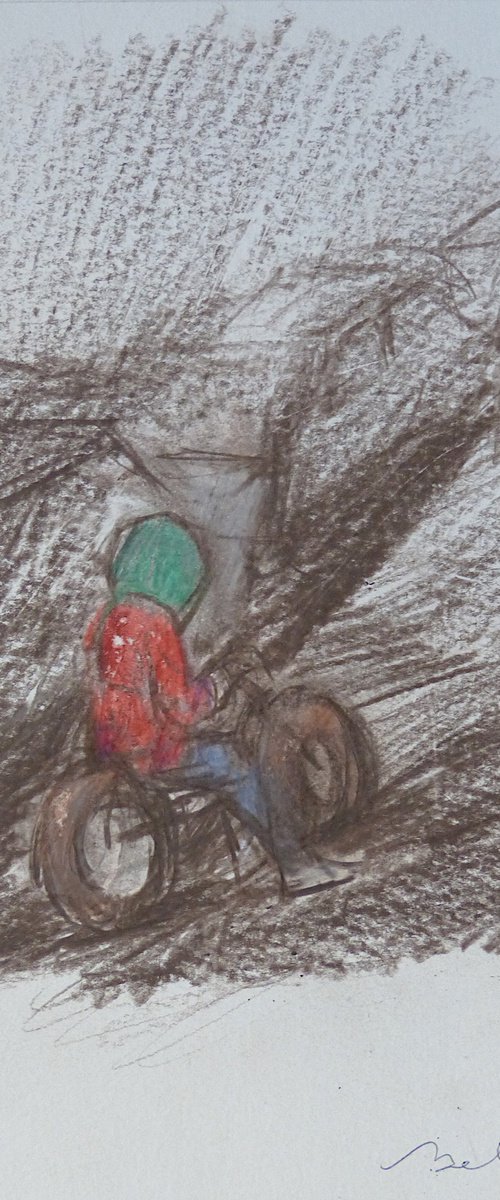 The scooter #1 by Frederic Belaubre