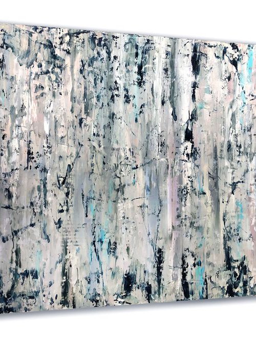 Long, Blue, & Neutral (82x36in) by Robert  Tillberg
