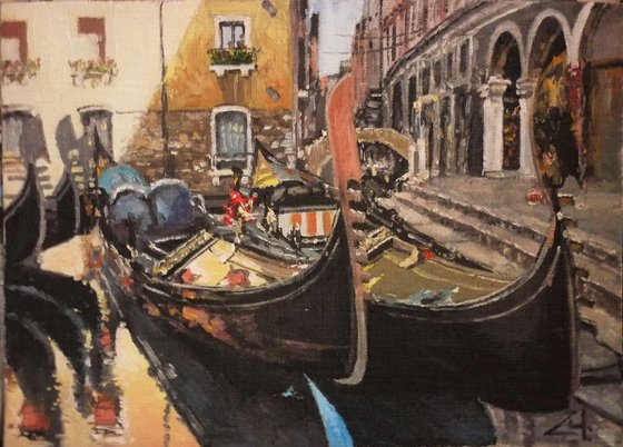 Venice. Gondolas series — I
