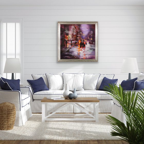 Winter Evening in Soho