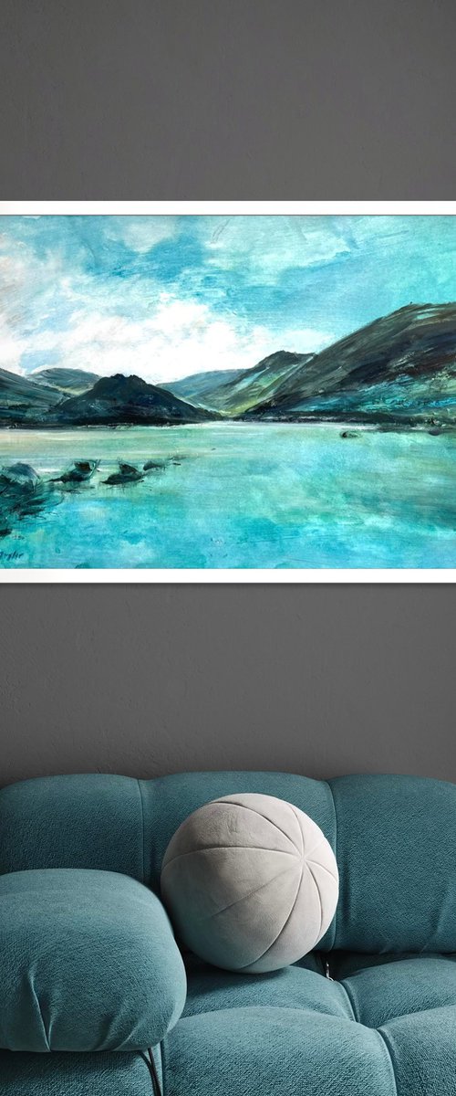 Winds Of Teal, Windermere by Jennifer Taylor