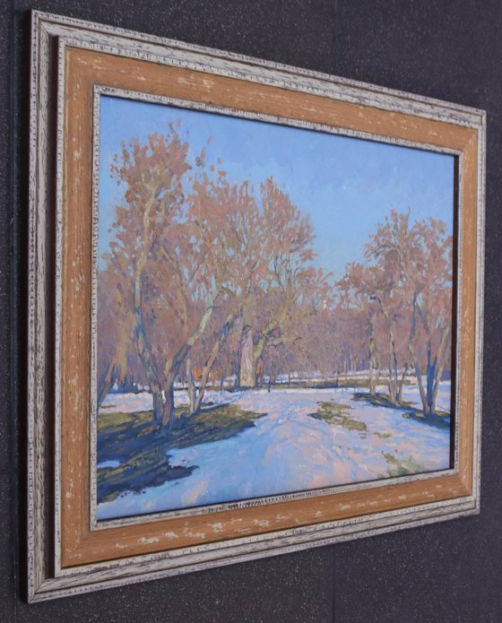 Last snow in Kolomenskoye