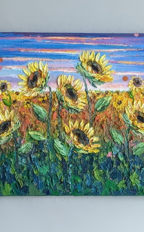 Summer sunflowers by Paige Castile