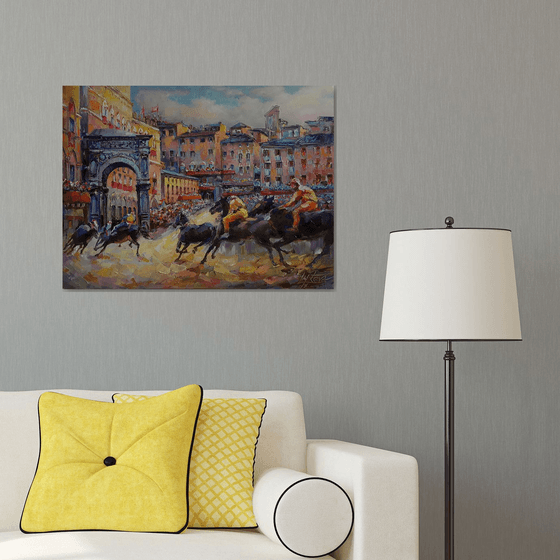 Siena Palio - horse racing