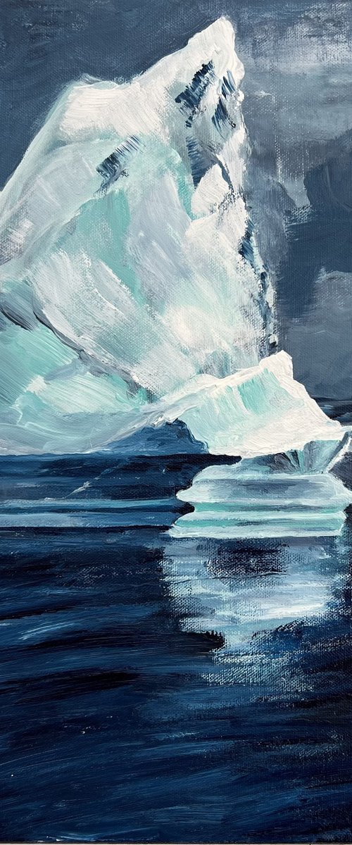 Ice II — Silent Drift by Dariia Martsin