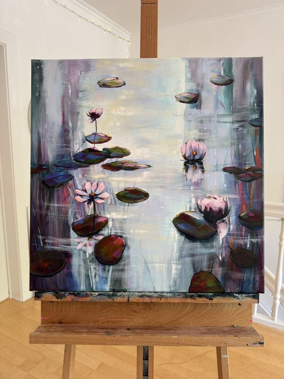 Love The LIght With Water Lilies 3