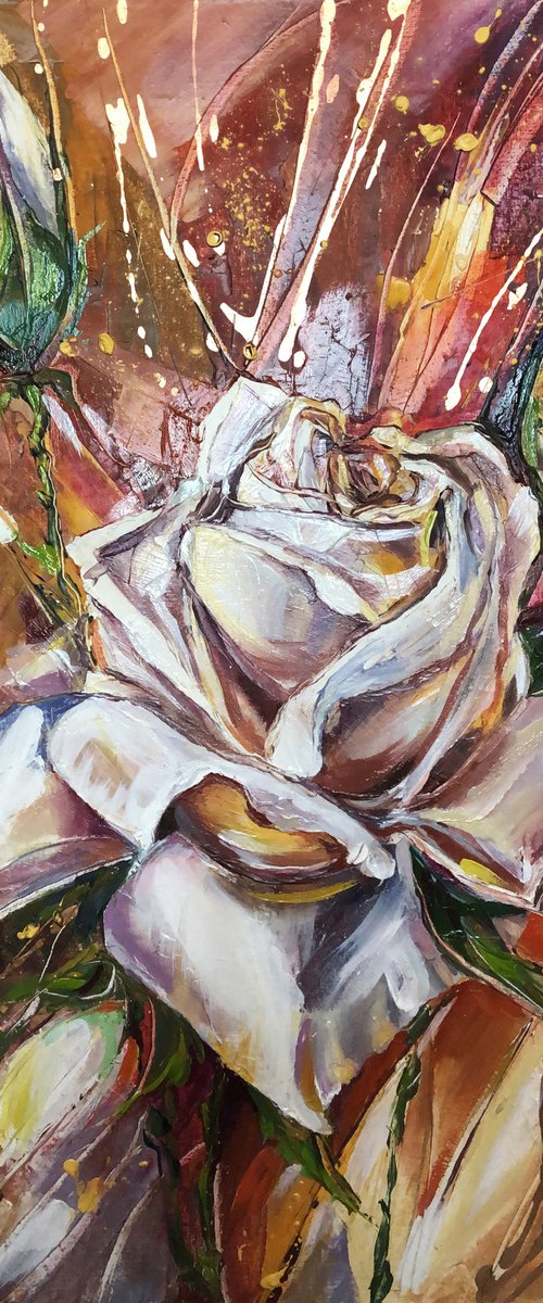«Proud Rose» by Olga Chernova
