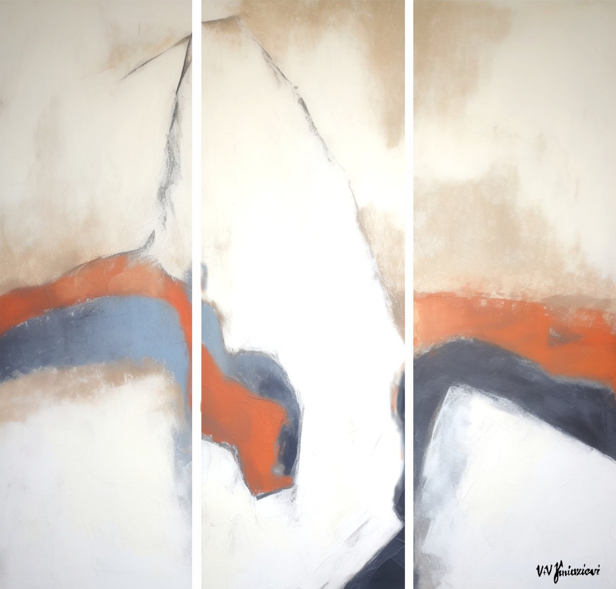 Breathline #11 By V+V Kniazievi, 63 X 43, Artwork For Sale On Artfinder