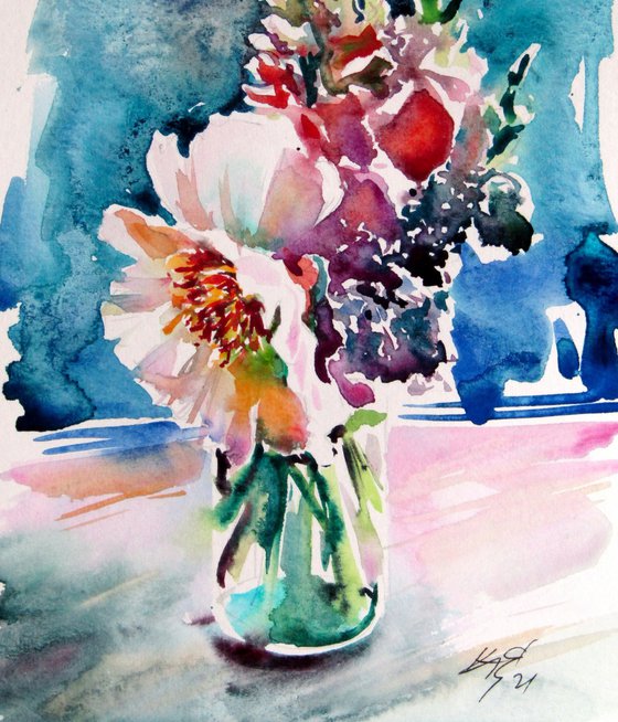 Flowers from the garden
